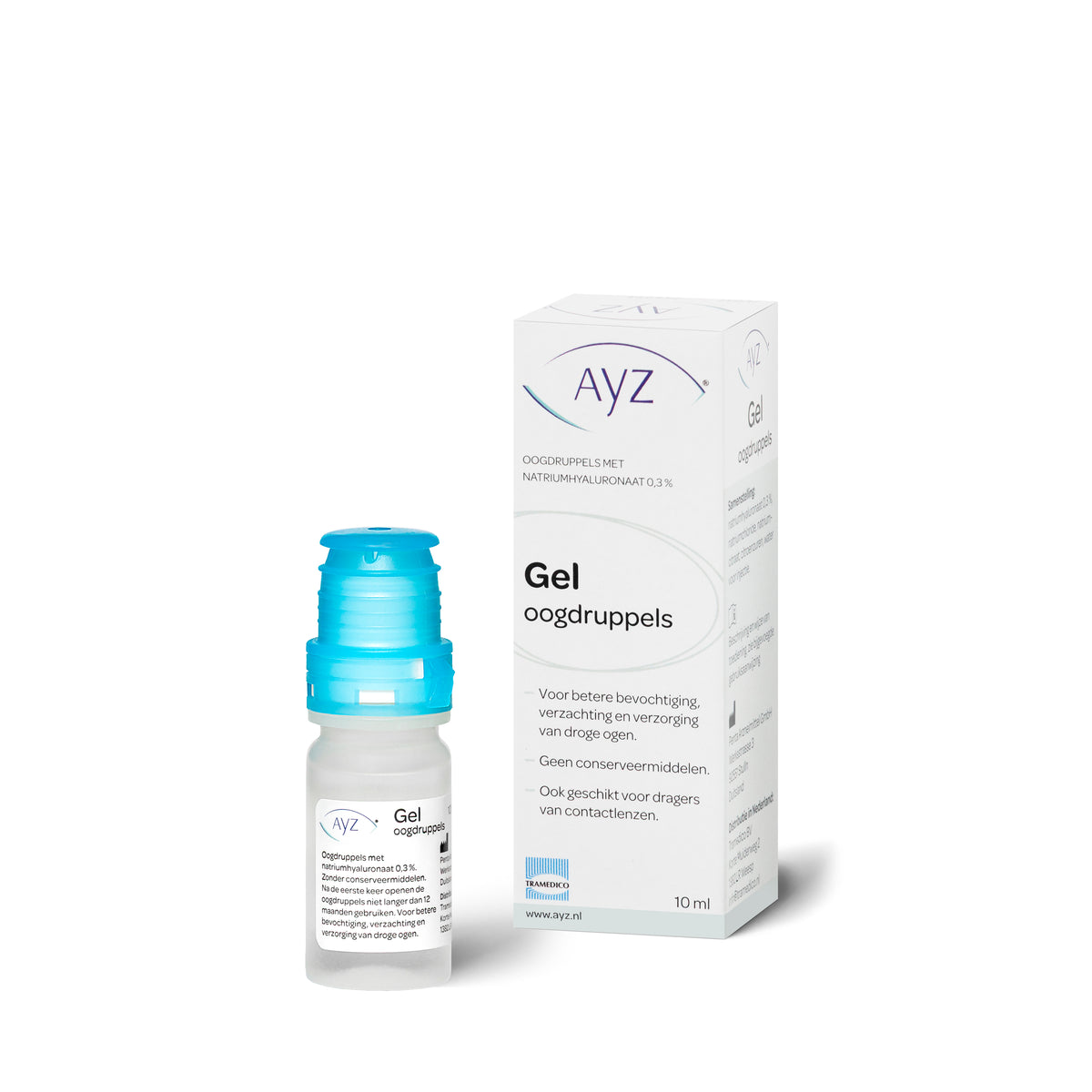 AYZ Gel 10ml met 0,3% natriumhyaluronaat
