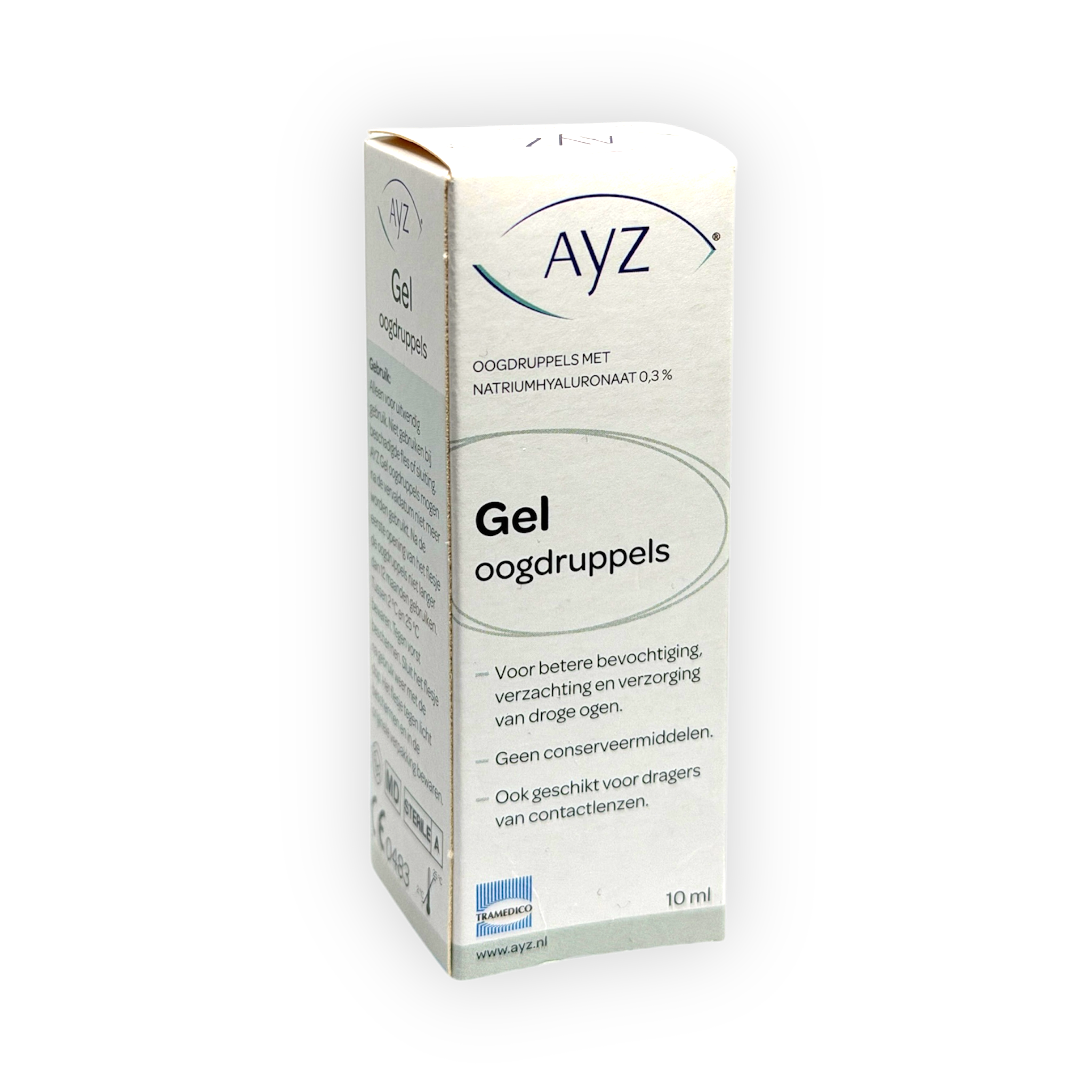 AYZ Gel 10ml met 0,3% natriumhyaluronaat
