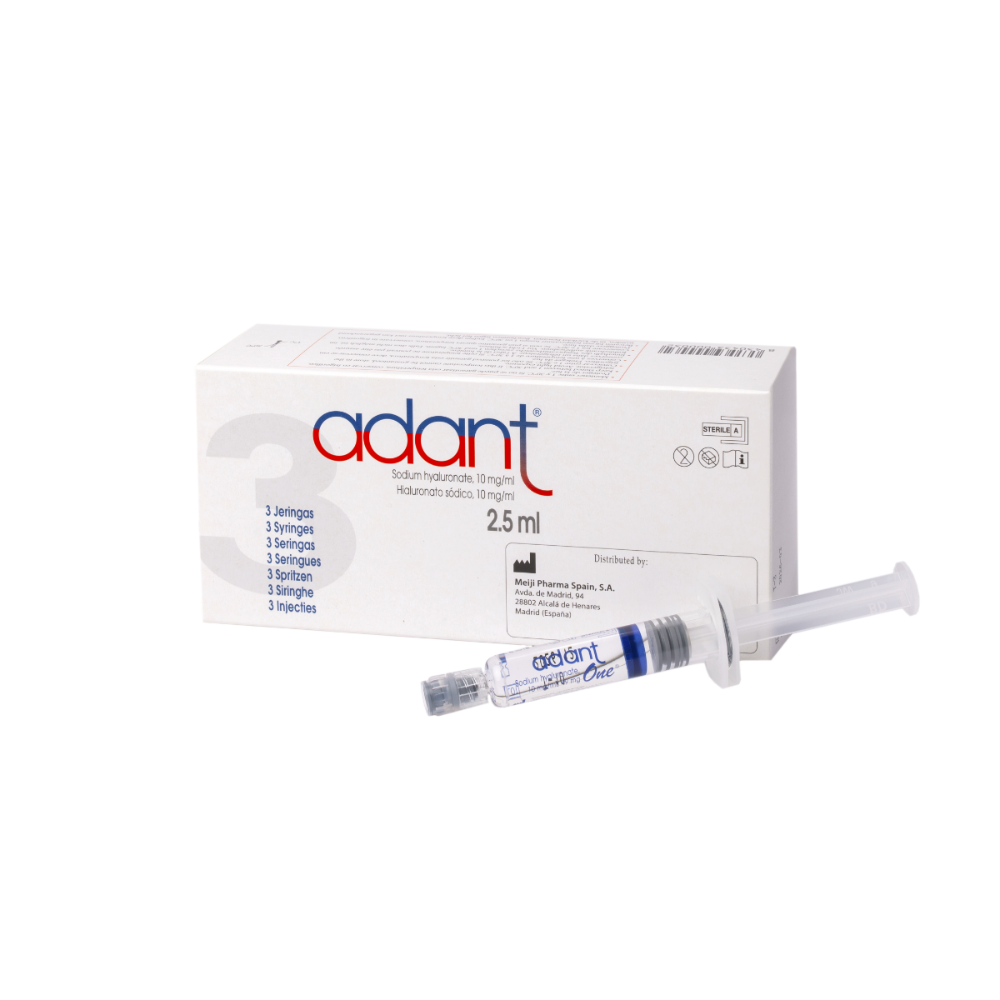 Adant 3 – Hyaluronzuur injecties (3-pack) bij artrose van knie, schouder en andere gewrichten