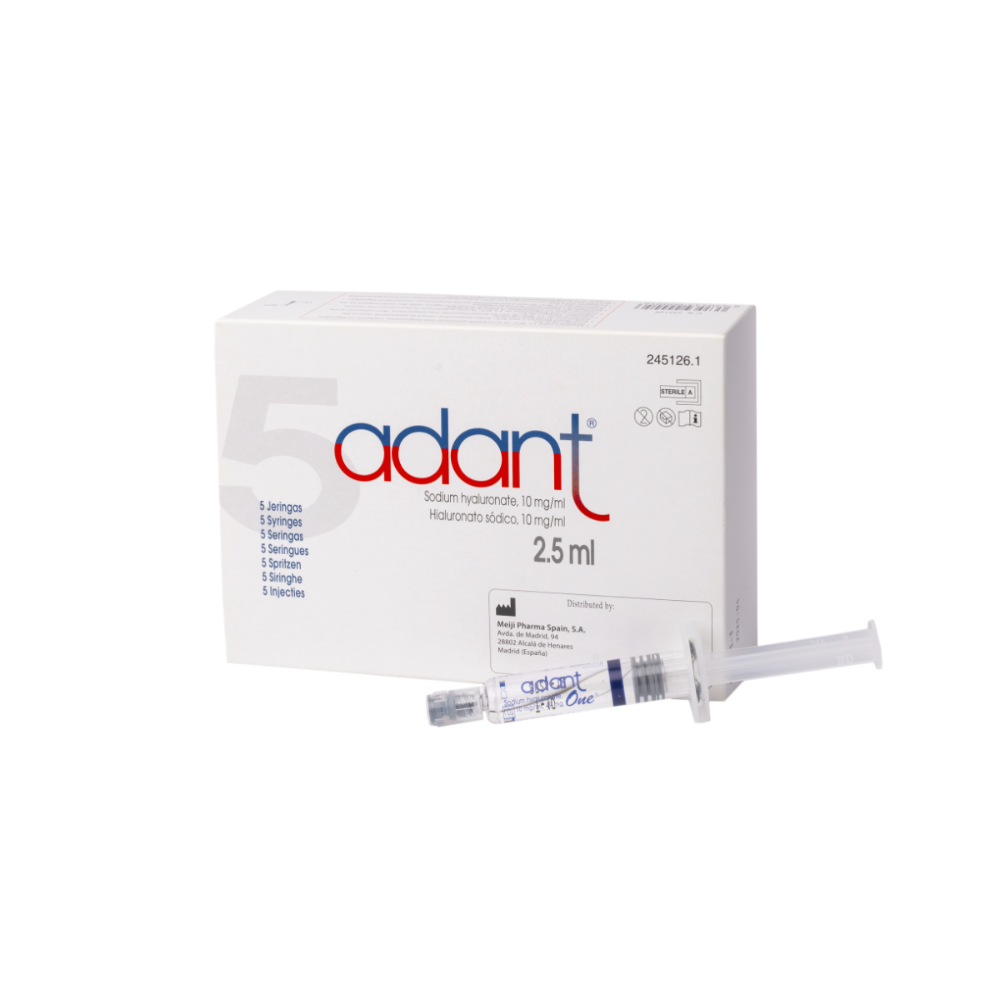 Adant 5 – Hyaluronzuur injecties (5-pack) bij artrose van knie, schouder en andere gewrichten