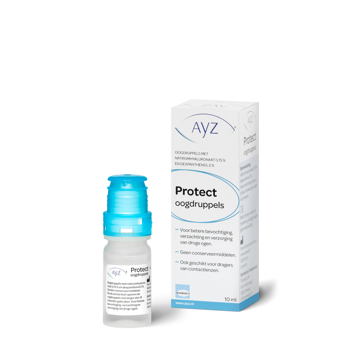 AYZ Protect 10ml met 0,15% natriumhyaluronaat en 2% dexpanthenol